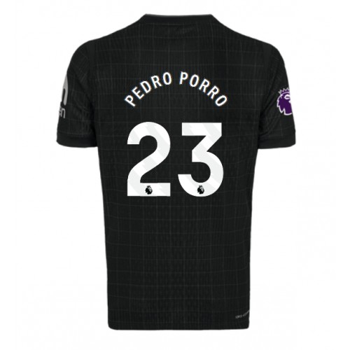 Stroje piłkarskie Tottenham Hotspur Pedro Porro #23 Koszulka Wyjazdowej 2025-26 Krótki Rękaw